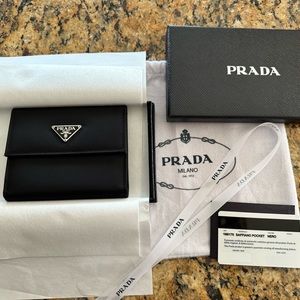 Prada Black Wallet
